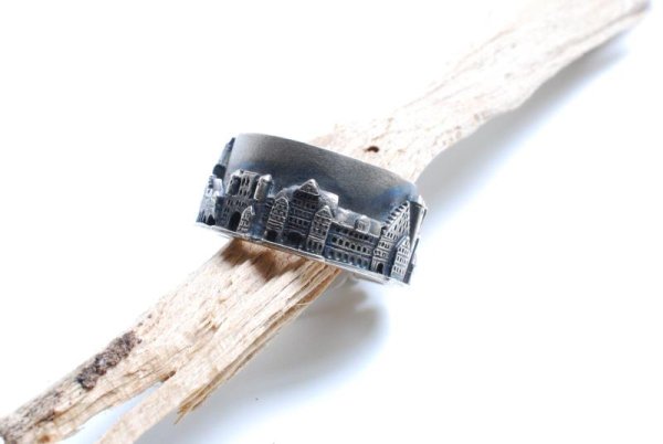 Hildesheimer Stadtring in Silber