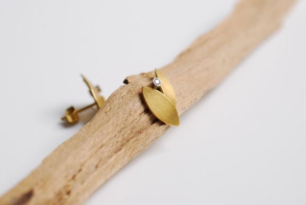 Ohrstecker in 750/- Gold