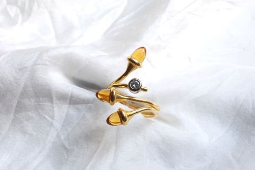 Ring mit Citrinen