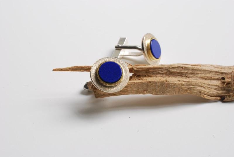 Manschettenknöpfe in Silber