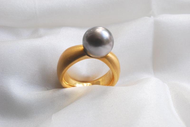 Ring mit Tahitperle