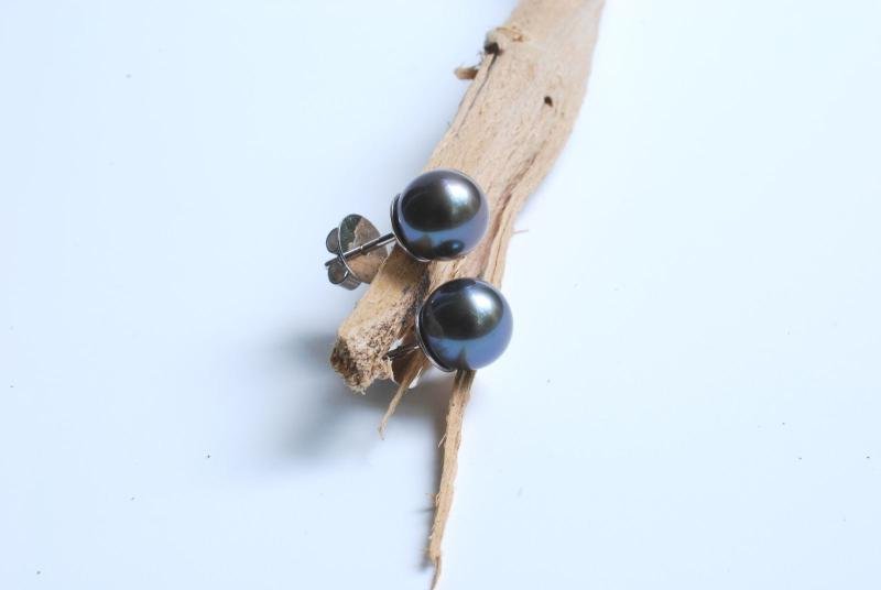 Ohrstecker mit Tahiti-Perle