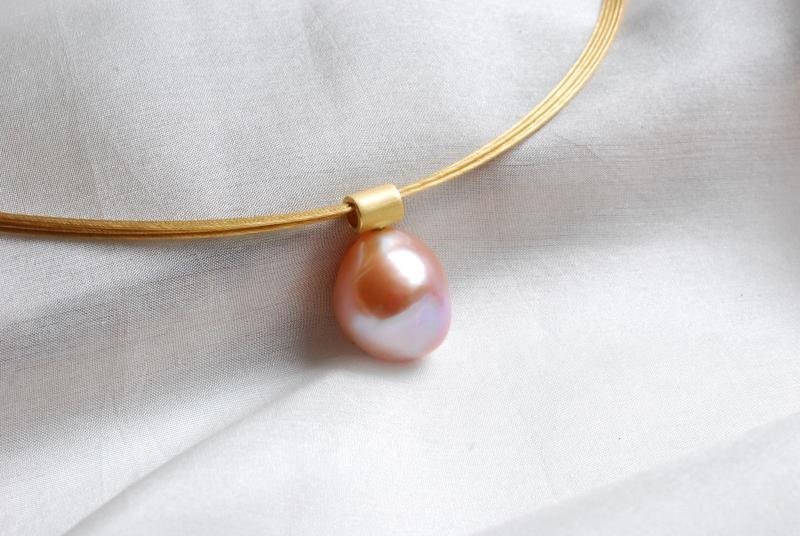 Süßwasserperle Anhänger